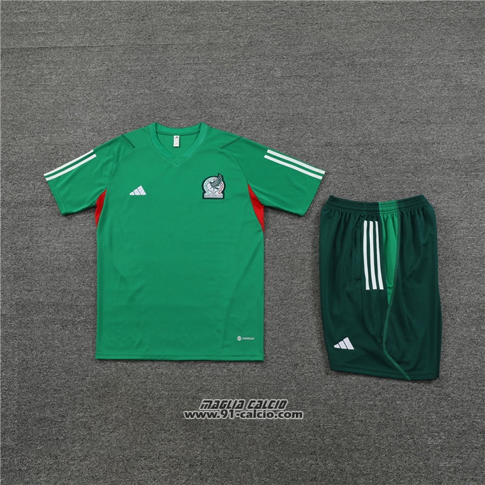 Tuta da Track
 Messico
 Manica Corta
 2023-2024 Verde - Pantaloncini
